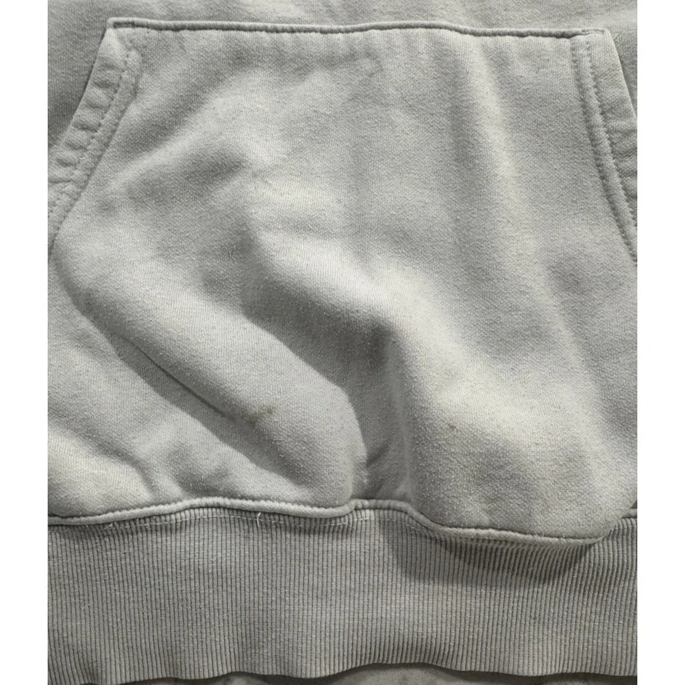 The North Face Hoodie Men Mediums White Fleece Half Dome Pullover Sweatshirt